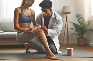 Jak tejpovat kolenní kloub: Stabilizujte své koleno snadno a bezpečně doma.